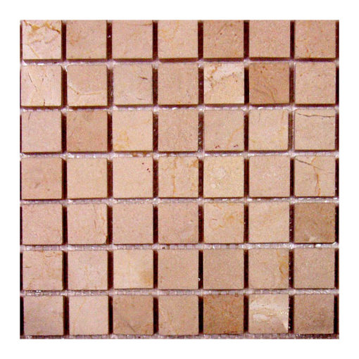 Cream Marfil 1”x1” Mosaic