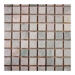 Ming Green 1"x1" Mosaic Polished