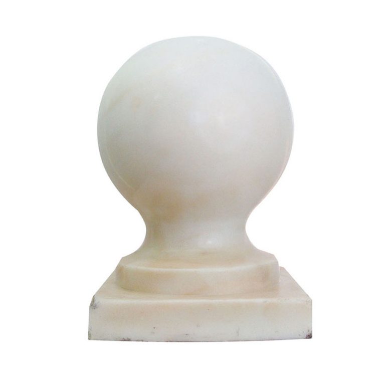 White Marble Ball Time Marble